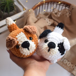 Crochet Pattern- Low Sew Mini Puppy Crochet Pattern