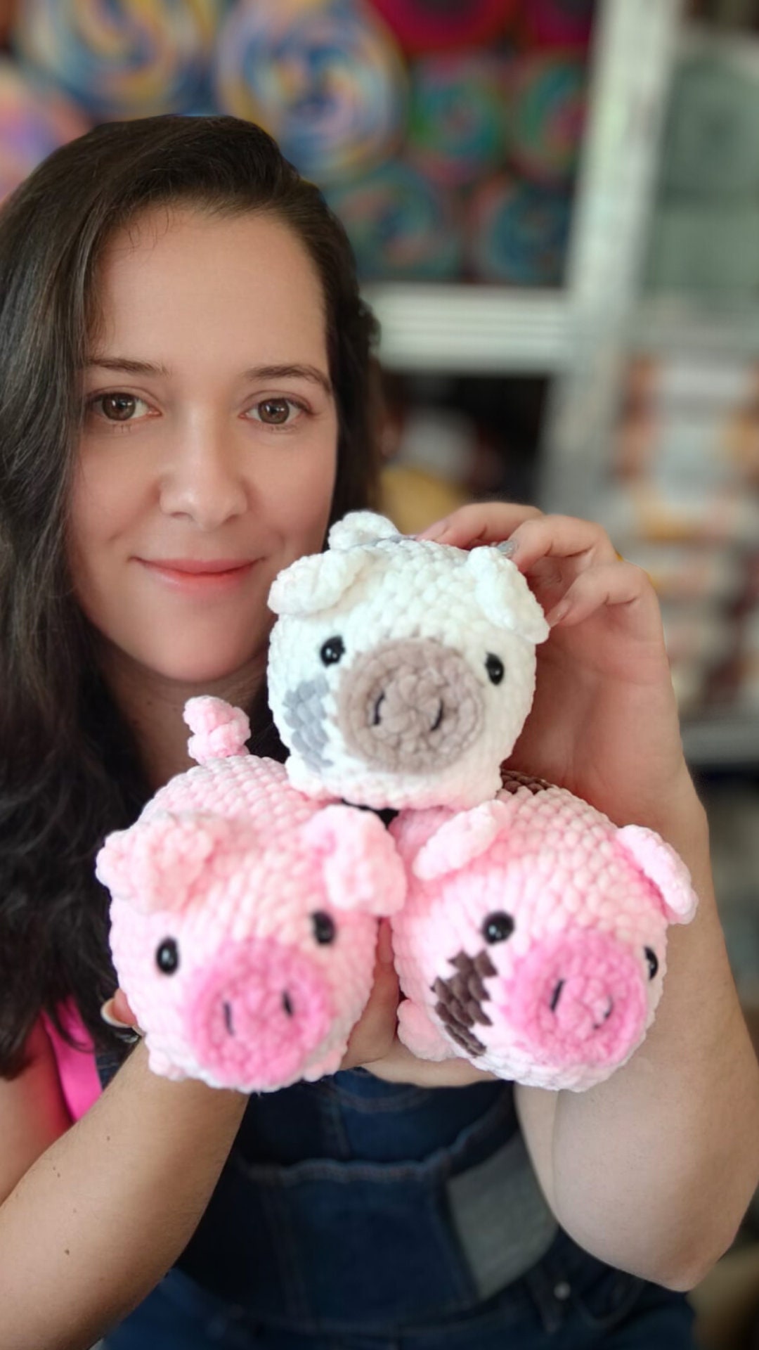 39 Pig Crochet Patterns: Create Adorable Piggy Projects for All Ages! 35 Crochet Pattern- Chubby Pig
