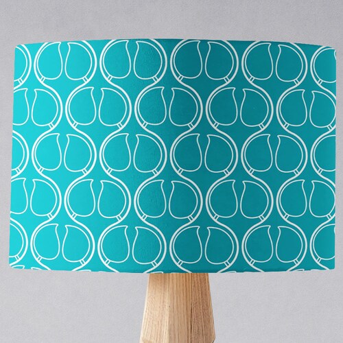 Turquoise Lamp Shade Turquoise Table Lamp Home Accent Etsy Australia