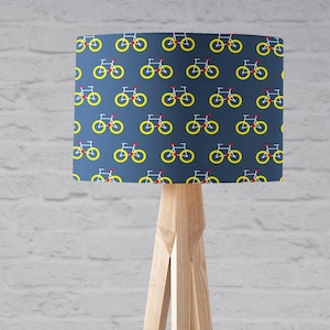 Blue Bikes Lamp shade