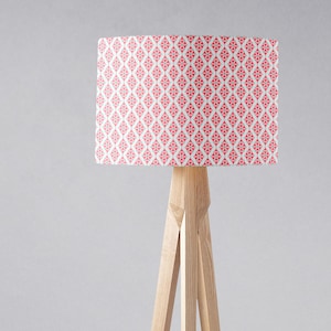 Pink Geometric Lampshade Light Shade