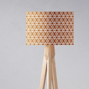 Copper lampshade for Table Lamp, Ceiling Light Shade or Floor Lamp, 20cm, 30cm or 40cm Geometric Light Shade