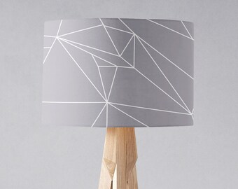 Makers of handcrafted contemporary home Geometric lampshade | Etsy