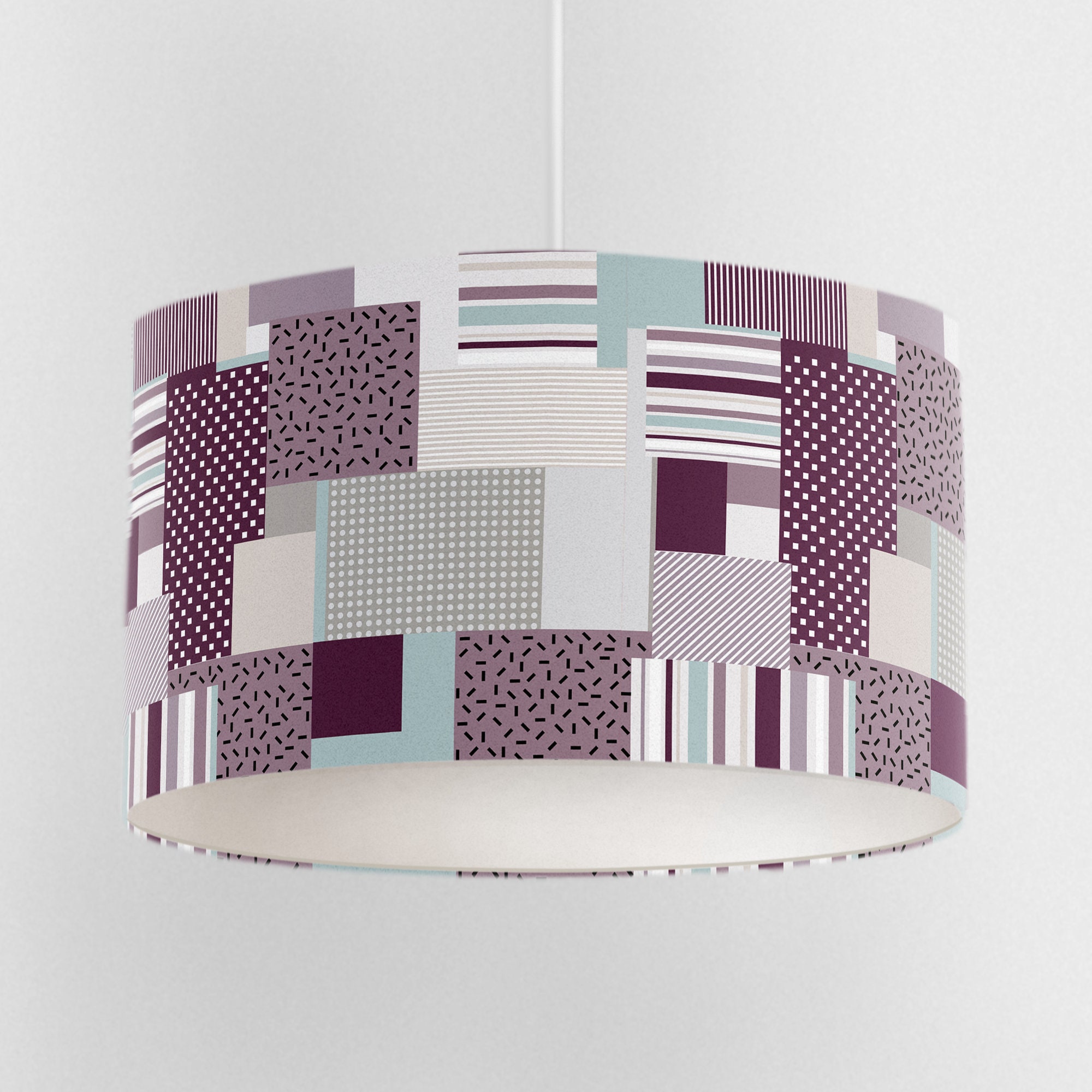 Light purple 2024 lamp shade