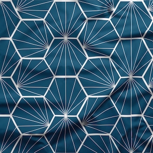 Fabric From the Attic Throughline Peacock - Giucy Giuce - PER QUARTER METRE Fabric From the Attic Throughline Peacock - Giucy Giuce - PER QUARTER METRE