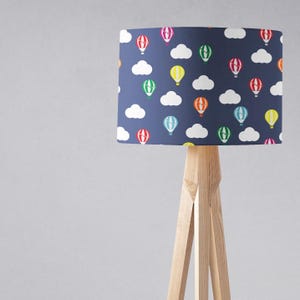 Hot Air Balloon Lampshade for Ceiling Light, Table Lamp or Bedside Lamp - Ceiling Lampshade Nursery Decor - Newborn Gift, Light Shade