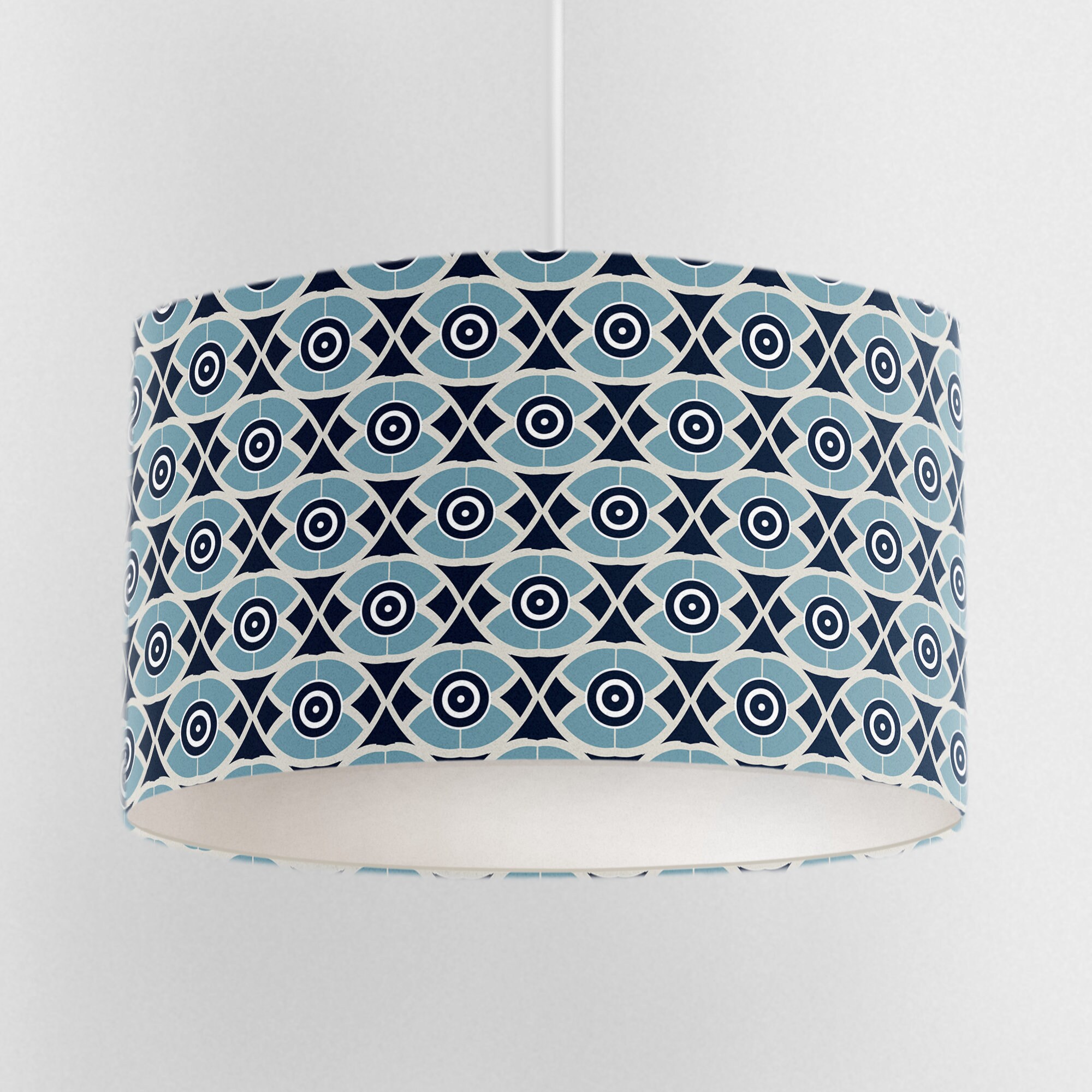 White geometric light shade deals