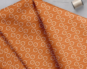 Nueva Tela De Tapicería Naranja Tejida Con Chenilla De Calidad Suave - Vendida Por La Tela De 1 Metro De Longitud - España