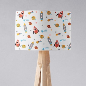 Space Lampshade, Space Gifts, Ceiling Lampshade, Drum Lampshade, Table Lampshade, Lamp Shade, Lampshades, Nursery Decor, Boys Gifts, Space