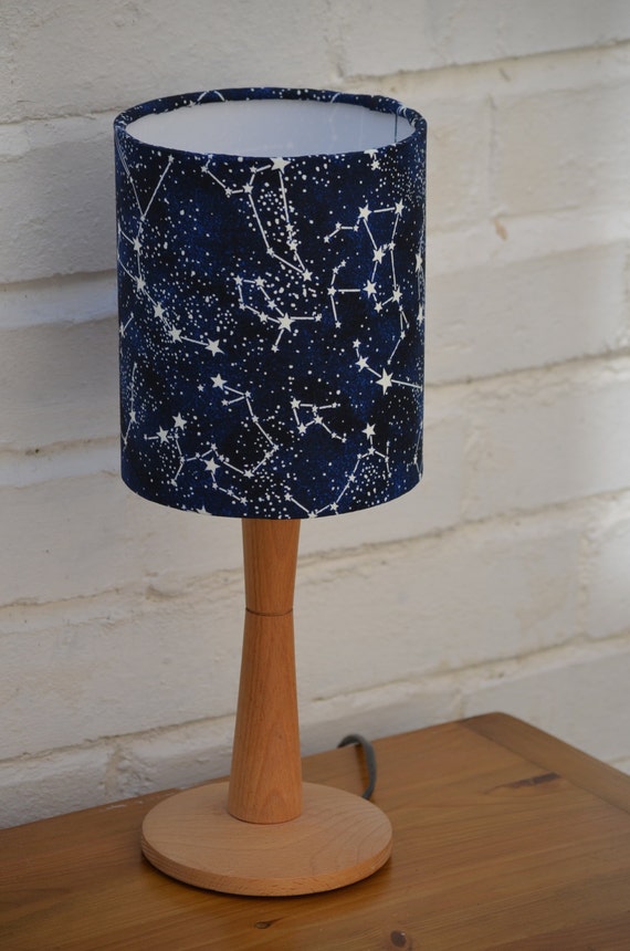 Stars Lampshade Stars Lighting Space Birthday Kids Lamps Children S Lampshade Glow In The Dark Childrens Bedroom Solar System Lamp