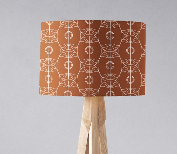 Brown Lamp Shade For Table Floor, Can You Put A Ceiling Lampshade On Floor Lamp