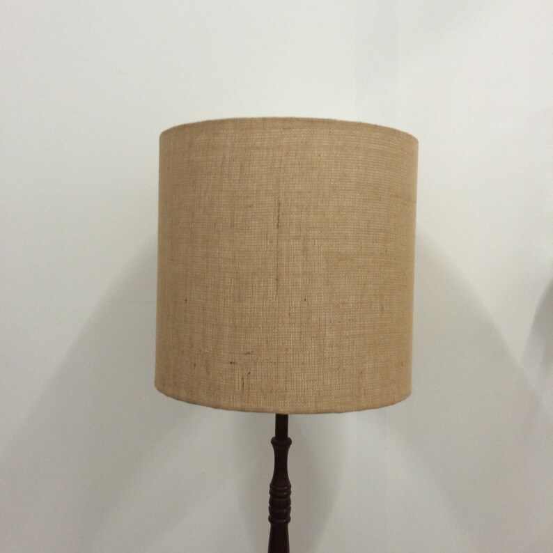 Hessian Lampshade Natural lamp shade handmade lamp shade Etsy