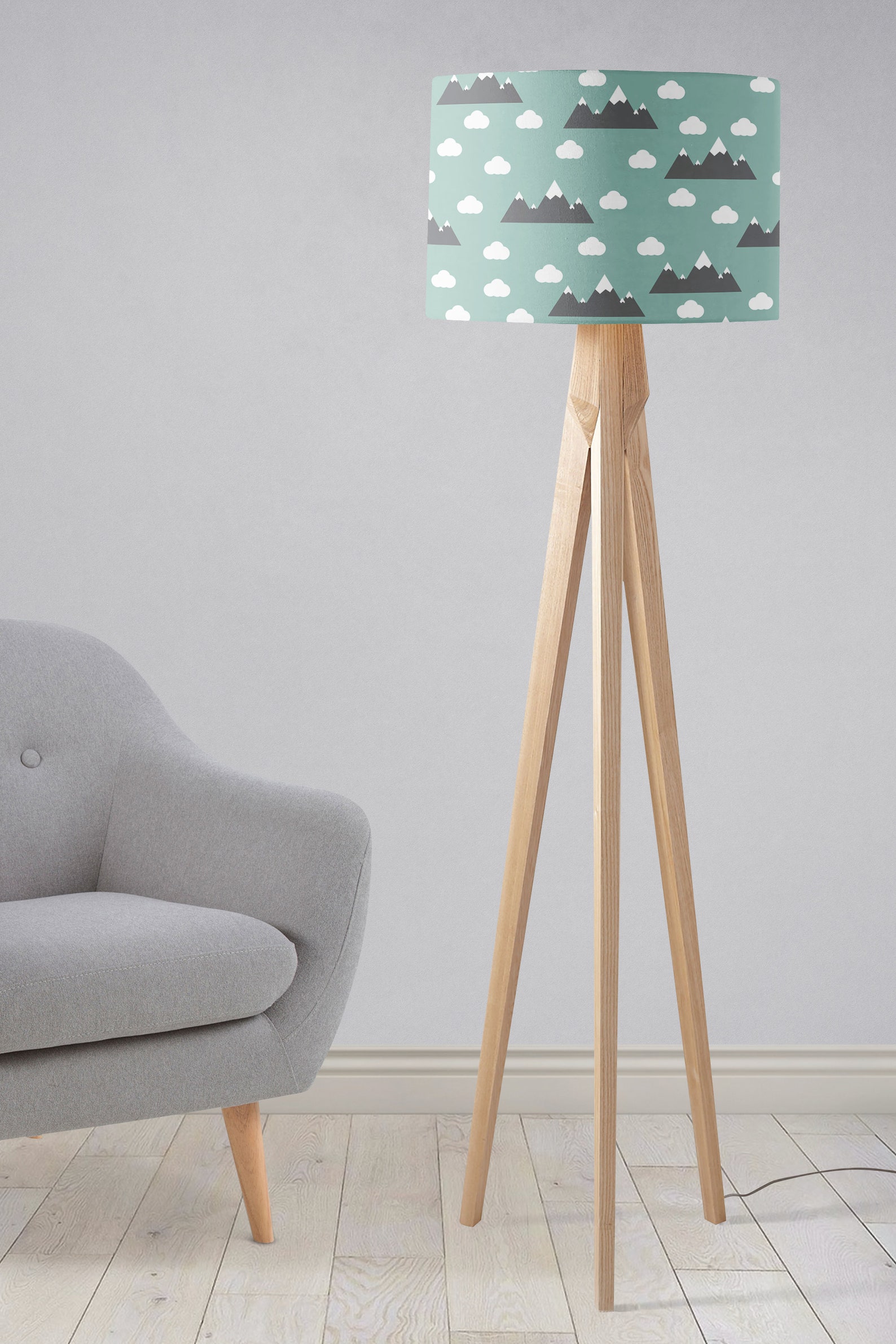 Green Lampshade Green Nursery Decor Green Bedroom Decor Etsy UK