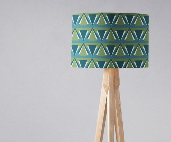 Etsy 2024 green lampshade