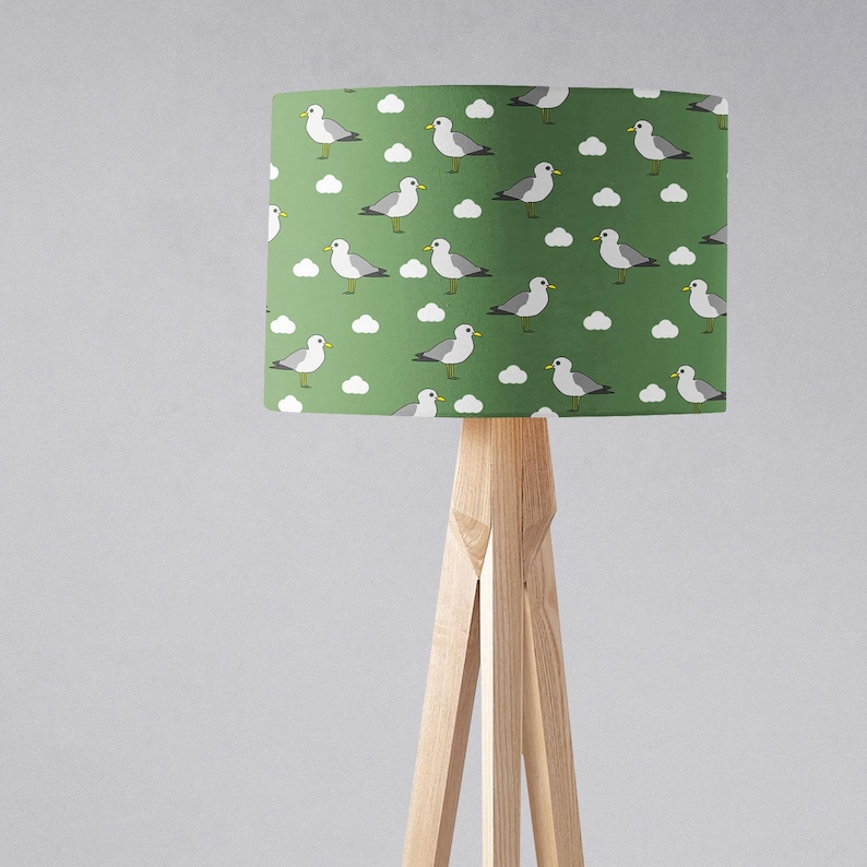 Seagull lampshade
