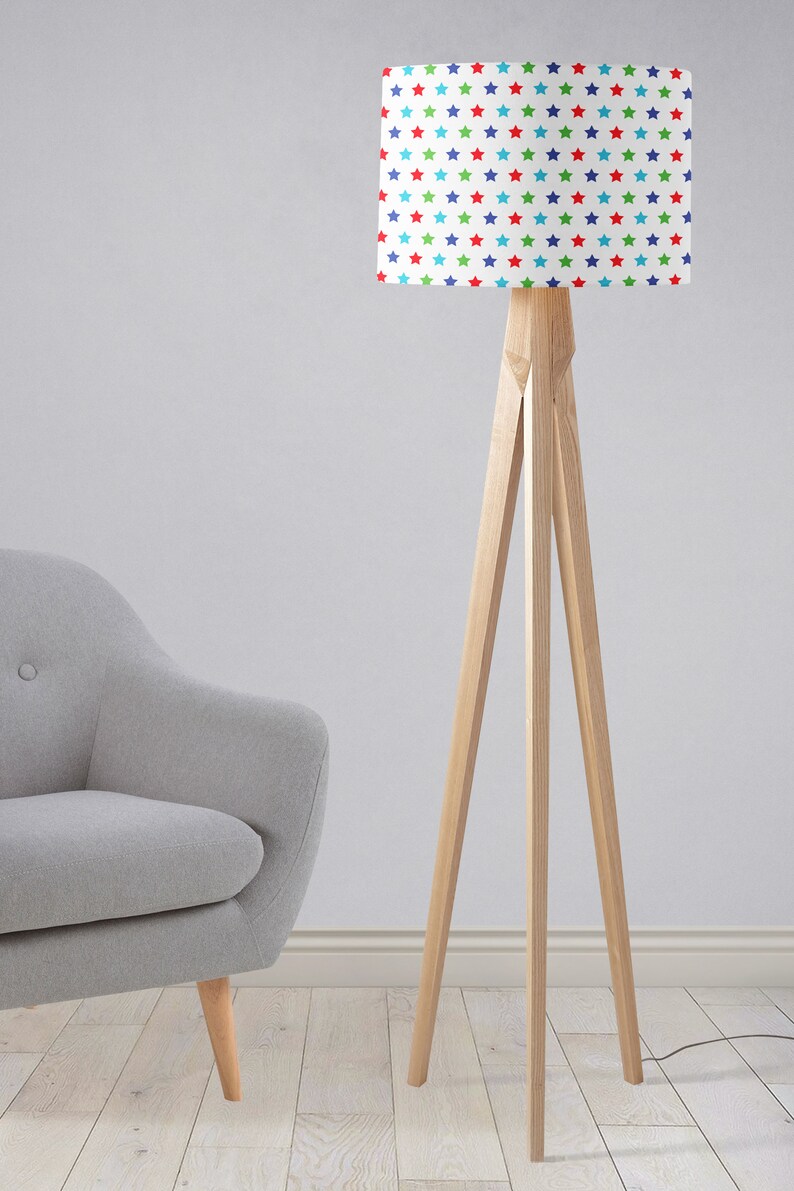 Stars Nursery Star Lampshade Children's Nursery Lightshade Etsy UK