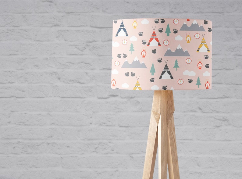 Pink Nursery Lamp Pink Nursery Decor Girls Room Decor Etsy UK
