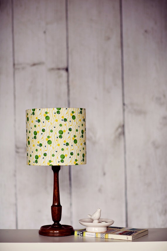 Items similar to Retro lampshade, lamp shade, desk lamp, handmade lamp