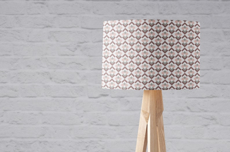 Pink Light Shade Home Accessories Blush Lamp Image 0