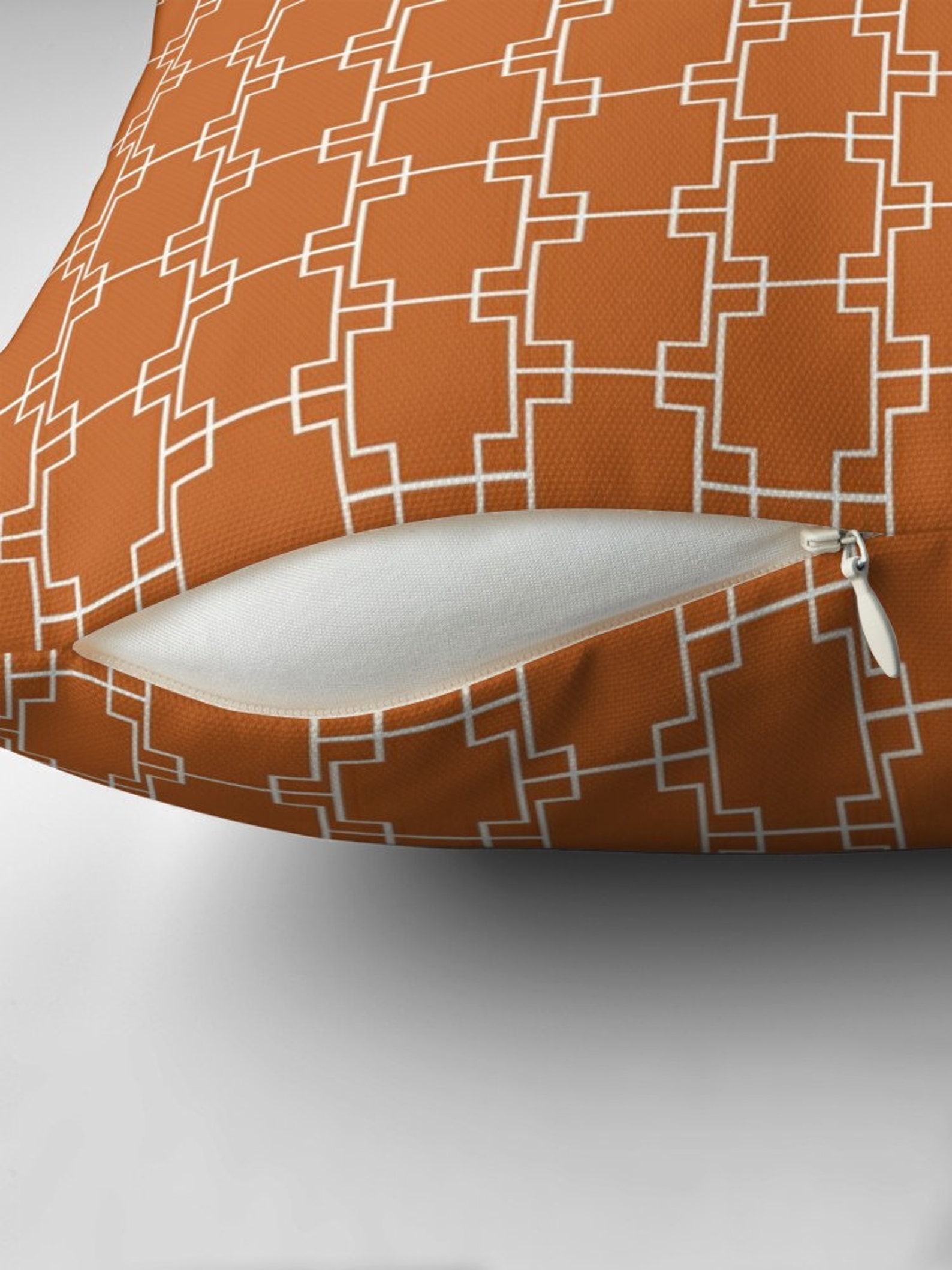 Orange Cushion Orange Nursery Large Cushions Orange Home Etsy UK