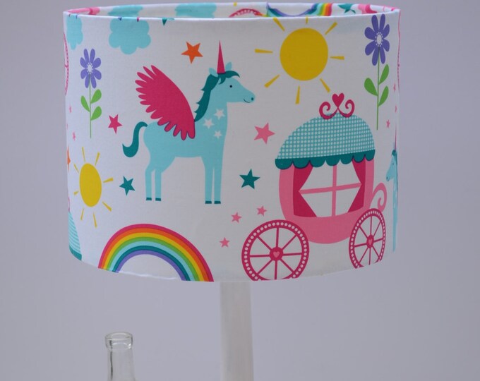Unicorn Décor Unicorn Unicorn Lamp Shade Girls Bedroom Etsy UK