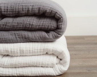muslin blankets king size