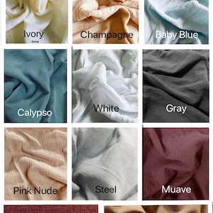 Cotton Gauze Scarf Lightweight and breathable image 6