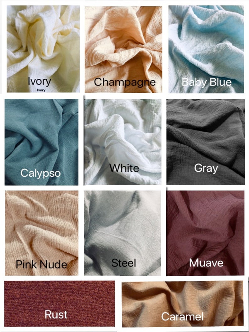 Cotton Gauze Scarf Lightweight and breathable image 6