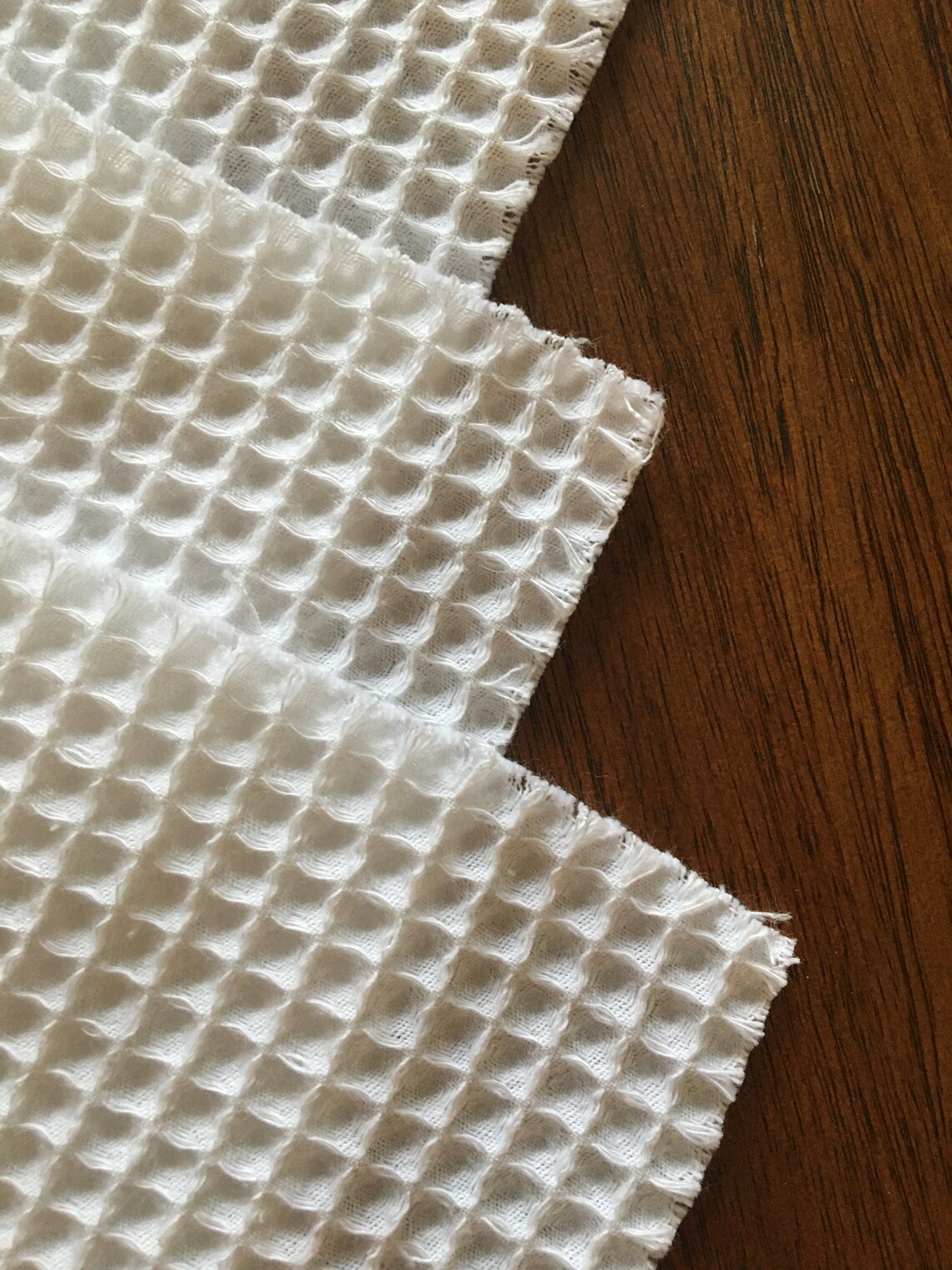 Waffle Weave Dish Towels White Cotton Etsy