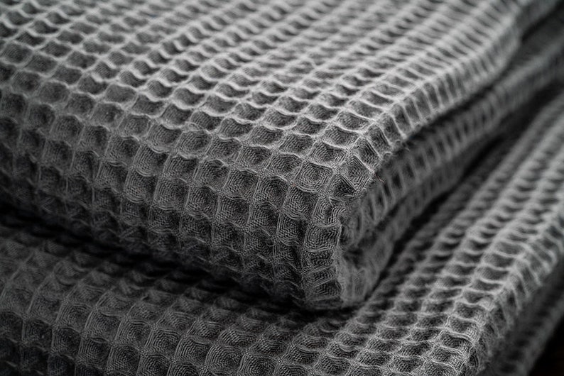 Turkish Waffle Weave Spa Towels Bath Sheets, Bath Towels, Hand Towels, Wash Cloths 100% Cotton hanging loops eco friendly hand made zdjęcie 3