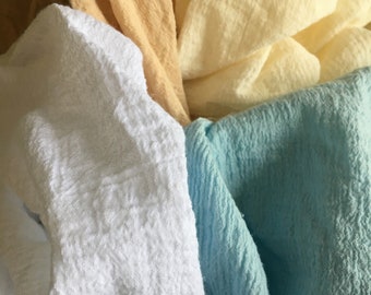 Single Gauze Fabric Swatches