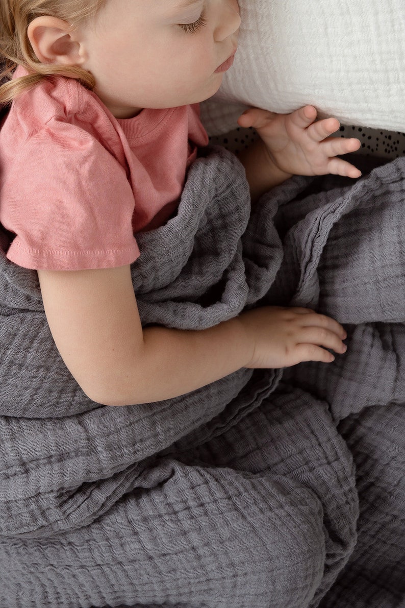 Muslin Gauze Throw Blanket Lightweight Breathable Cotton Etsy