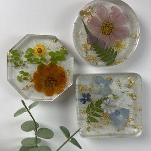 Large Floral pattern weights for sewing - Spring pastels | sewing pattern weights | set of 3 or 6