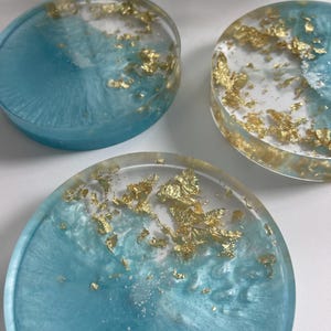 Powder Blue Large pattern weights - sewing weights - fabric weights - set of 3 or set of 6