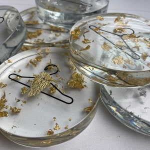 Pattern Weights Set of 6 - (3 Gold and 3 Silver)
