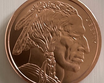 1 oz Buffalo Copper Round