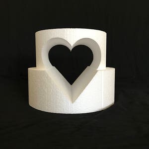 Premium Photo  Lots of styrofoam hearts on wire on cardboard