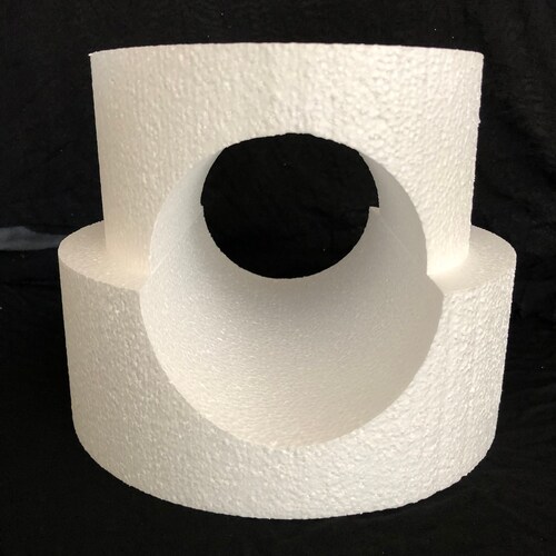 Cake Dummy Set With Heart Cutout Etsy