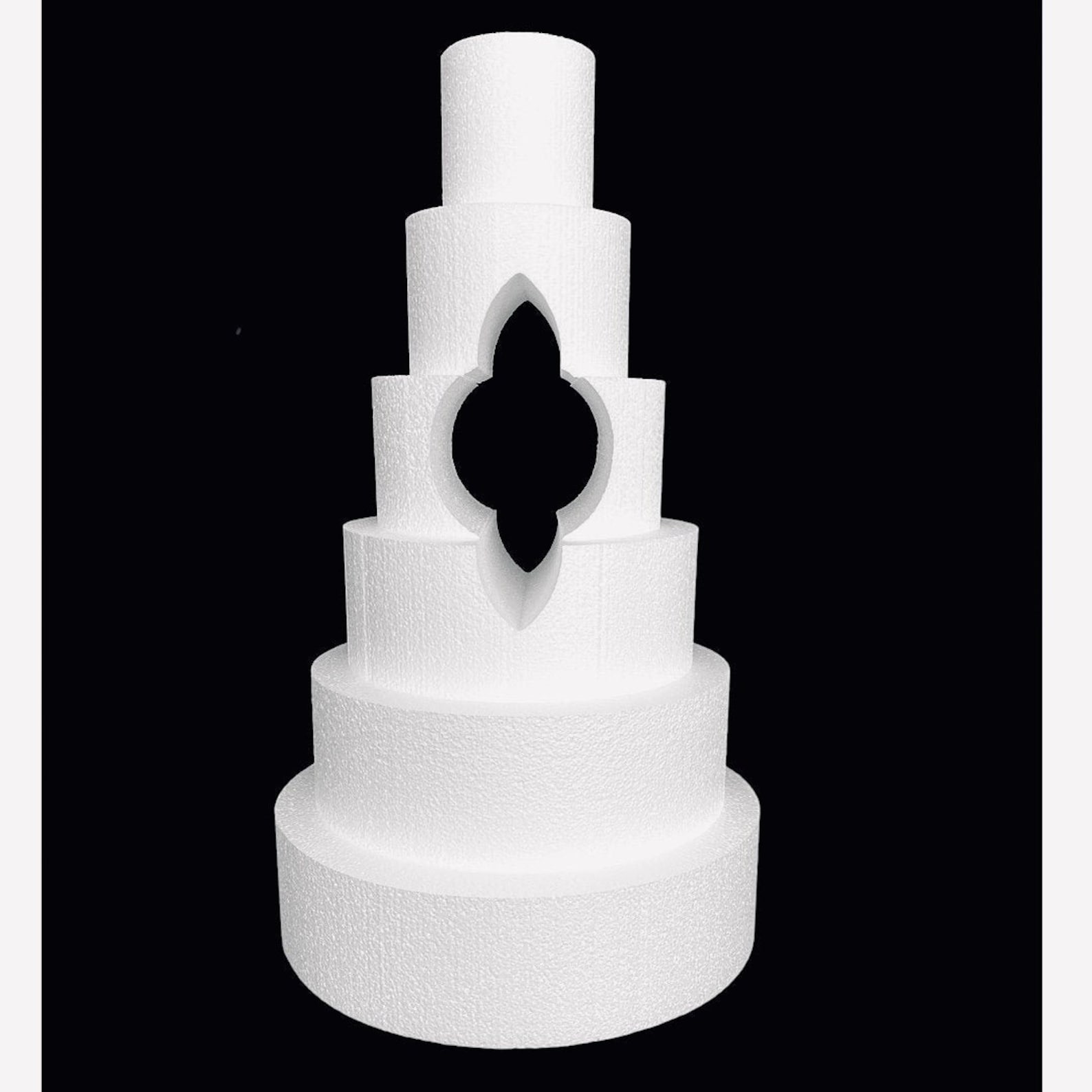Custom Round Cake Dummy Set 6 Tier Etsy