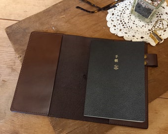 Leather A6 Hobonichi Refillable Cover in a variety of Colours, Click to explore!