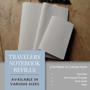Various Sizes & Style - Travelers Notebook Refills