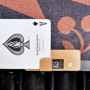 Lector de cartas de mesa de blackjack con o sin luz, personalizable, juegos de cartas de casino, accesorios para mesa de blackjack