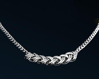 11th Anniversary Stainless Steel Necklace, Anniversary Gift for Wife, Steel Anniversary, Wedding Anniversary, Eleventh Anniversary, Steel