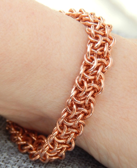 Copper Bracelet Healing Copper 7th Anniversary Bracelet Etsy