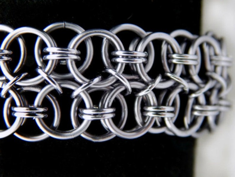 Jewellery Handmade Gift for Girlfriend Wife Chain Mail Chain Maille Jewelry Chainmail Bracelet Medieval Jewelry Renaissance Jewelry