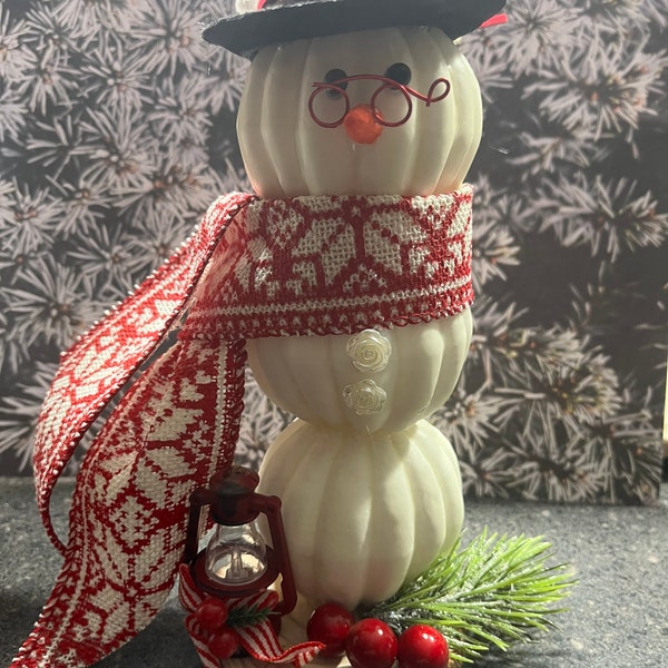 Miss Sugar Cookie the bakery boss Snowman**Winter Snow-woman**Christmas Decor**Handcrafted winter Decor**Snowman**Christmas centerpiece