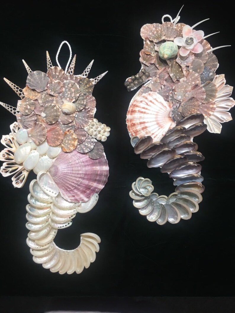 Mr /& Mrs Seahorse Coastal Decor Beach Home Decor Tropical Wall Decor Coastal Bath Decor She shed decor