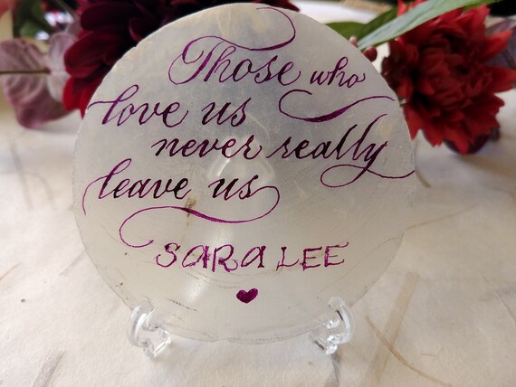 Sympathy Gift Those Who Love Us Never Really Leave Us in - Etsy Australia