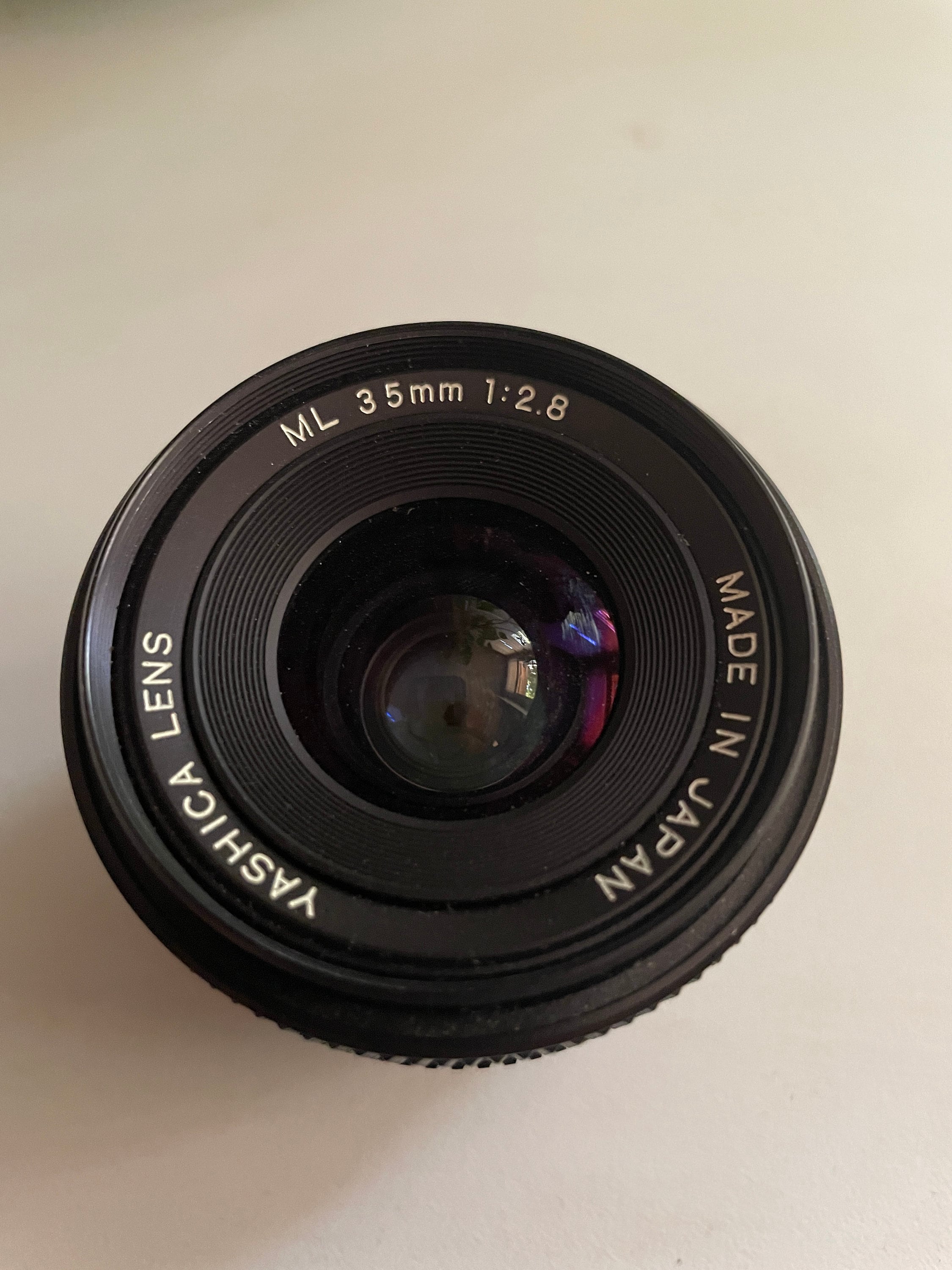 Yashica ML 35mm F2.8 Wide Angle Lens, Contax/yashica Mount - Etsy