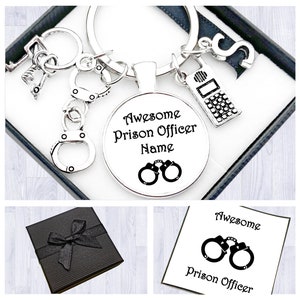 Prison store officer keychain